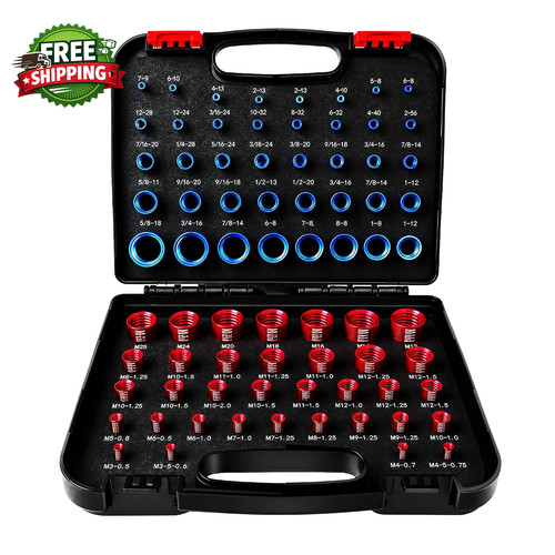 76pcs thread checker nut and - thread,