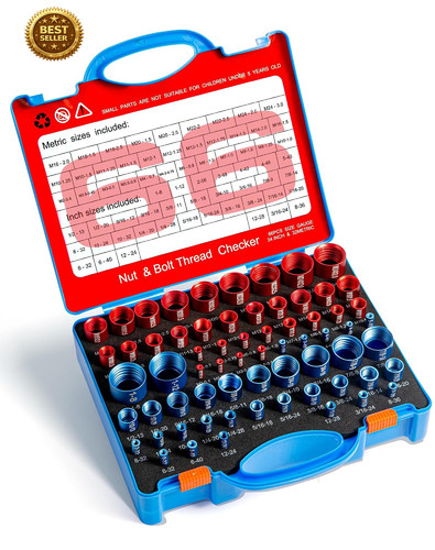 Nut and bolt thread checker - 66,