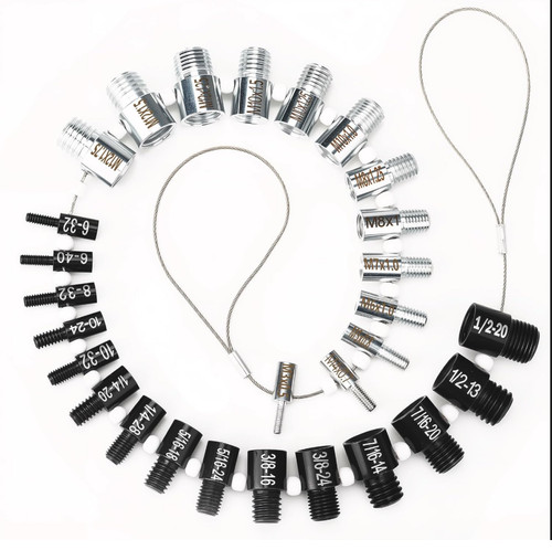 Nut and bolt thread checker - nut,