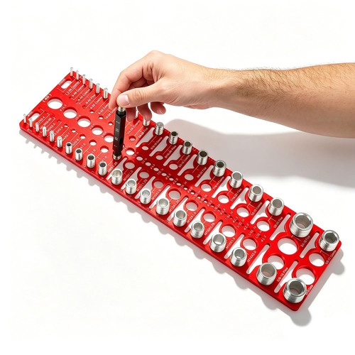 Nut and bolt thread checker - nut,