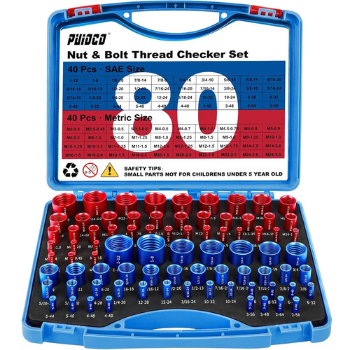 80pcs nut and bolt - and, thread