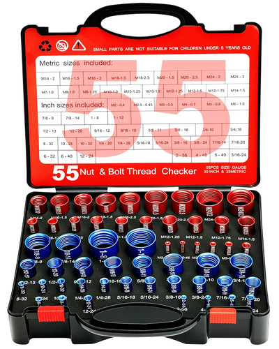 55pcs nut and bolt - and,