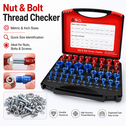 52pcs nut and bolt thread - bolt,