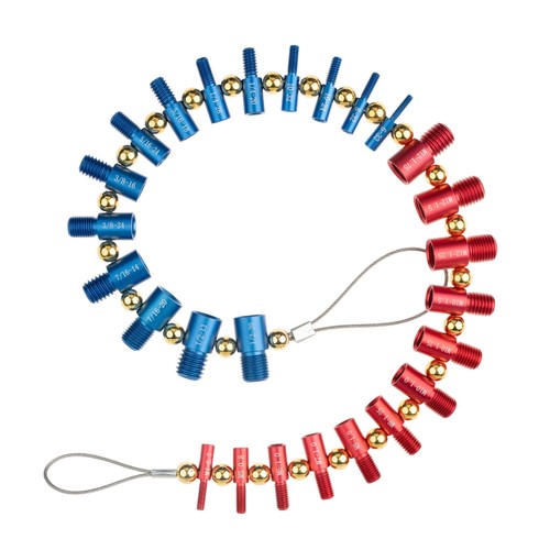 Nut and bolt thread - and,