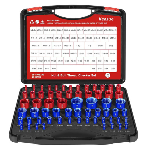64pcs thread checker nut and - 64pcs,
